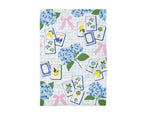 Mahjong Hydrangea Kitchen Towel Mahj