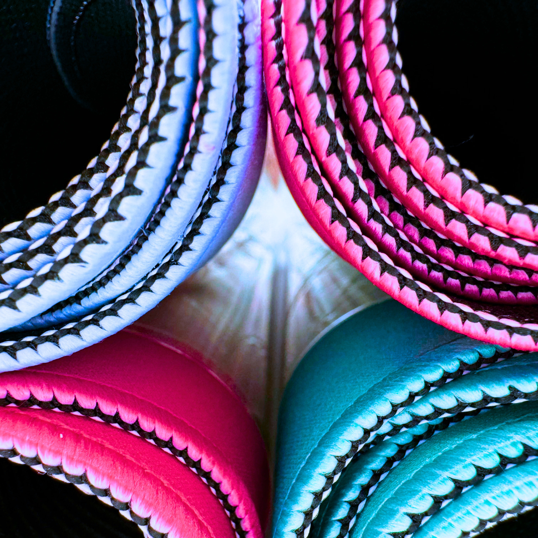 Neoprene Mini Scalloped Mahjong Mat Color Wave 21"×21"