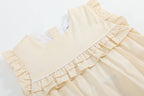 Light Yellow Ruffle Jumper Romper