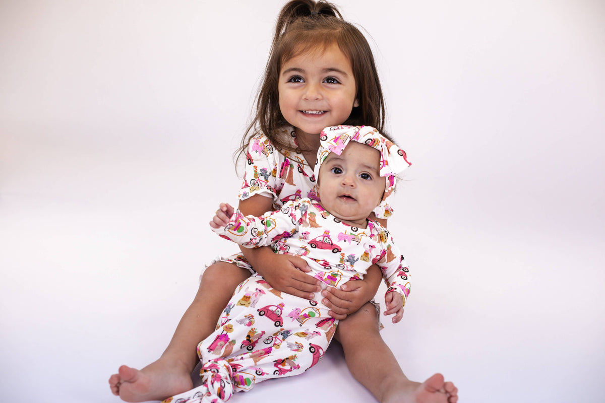 Puppy Chic Knotted Infant Gown