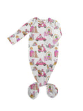 Puppy Chic Knotted Infant Gown