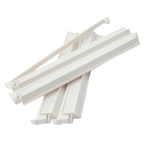 Acrylic Mahjong Rack and Pusher Set of 4 18.5" Solid Colors