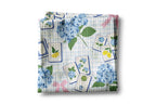 Mahjong Hydrangea Kitchen Towel Mahj