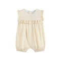 Light Yellow Ruffle Jumper Romper