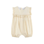 Light Yellow Ruffle Jumper Romper