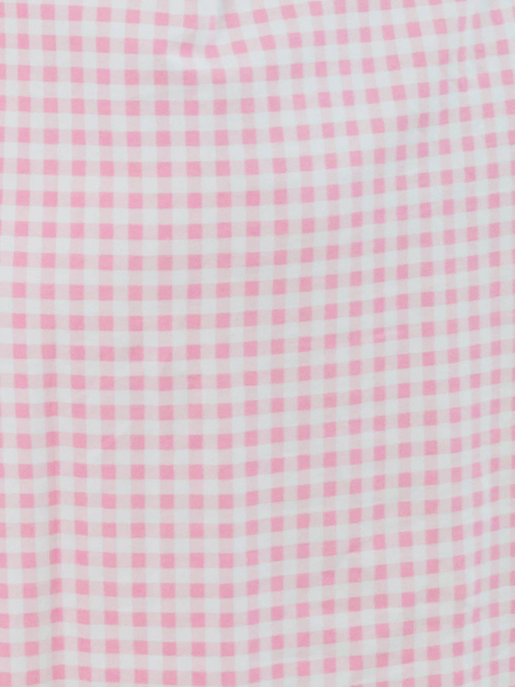 SoftSnooze™ Baby Girls Cotton Modal Pink Gingham Ruffle Knotted Sleep Gown & Bow Hat Set