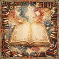 The Enchanted Library — Book Lover Mahjong Mat - PREORDER