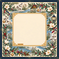 Neoprene Holiday Mahjong Mat 33"×33"