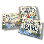 Well, Butter My Bam! Mahjong Card Cover — Large Card Holder