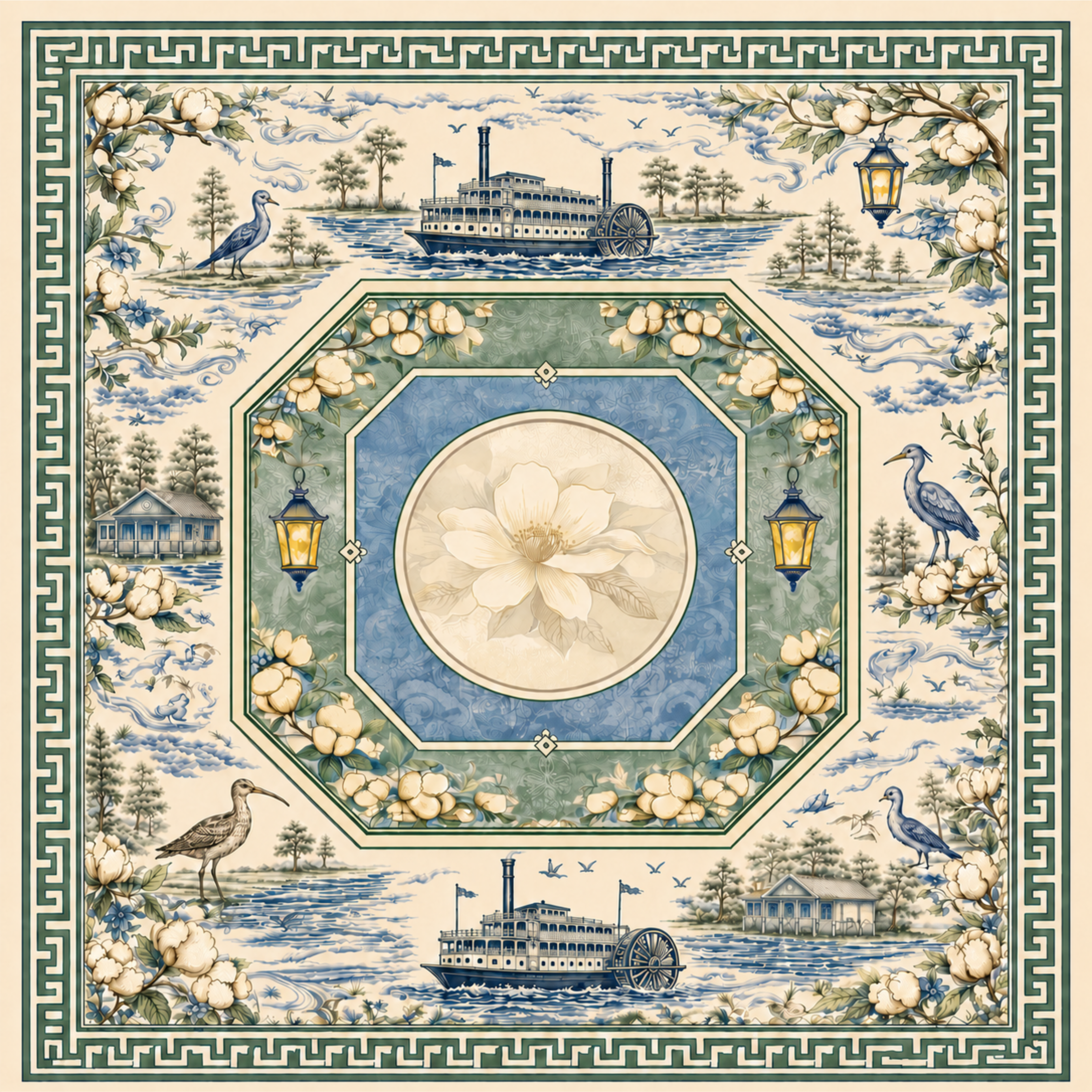 The Mahjestic South Mahjong Mat — Art Edition — Preorder