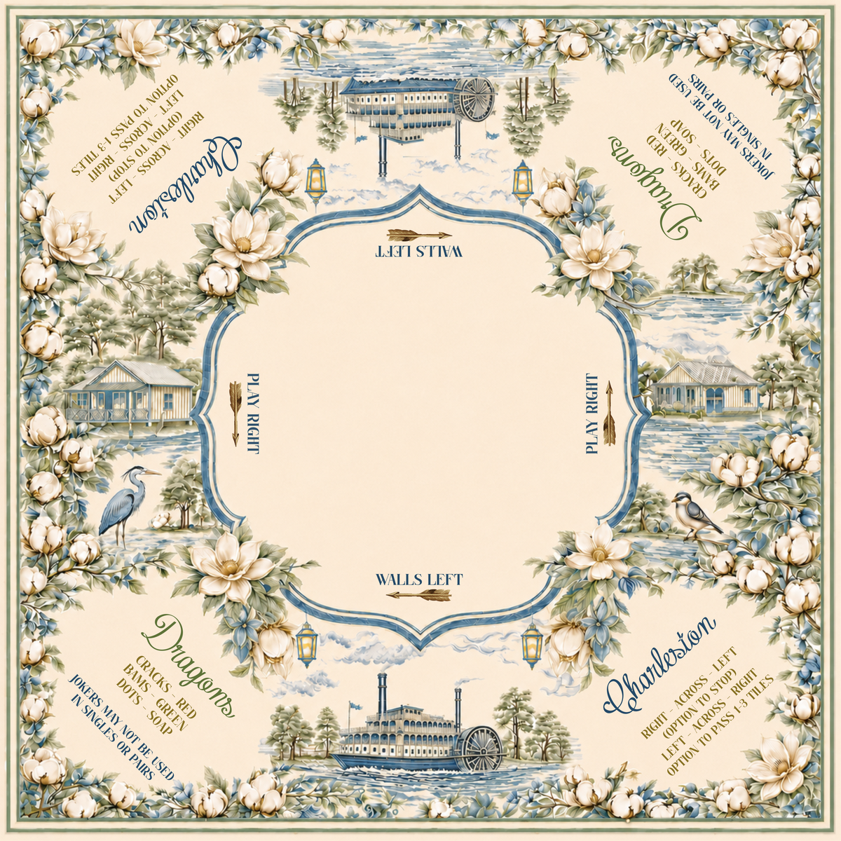 The Mahjestic South Mahjong Mat — Player's Edition — Preorder