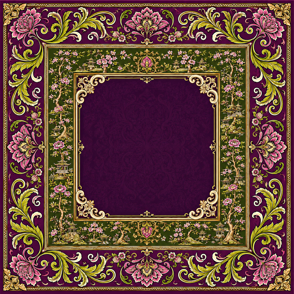 The Empress — Jewel Tone Baroque Mahjong Mat - PREORDER