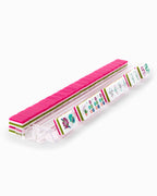 Melamine Mahjong Tile Set 160 Tiles Magenta Olive Pink